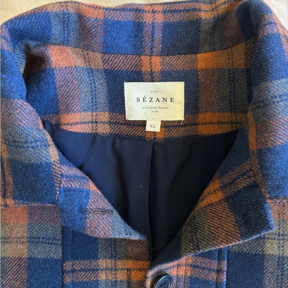 Sezane Will Jacket in Austria Check - Picture 5 of 6